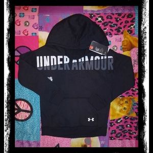 NWT~ GIRL'S MEDIUM UA HOODIE